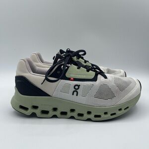 ON Cloudstratus Men's 7.5 Running Shoes Grey Light Green New 39.99212
